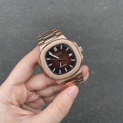 Seiko Mod: Rose Gold Nautilus