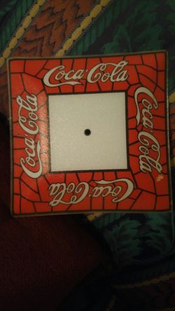 Glass Coca-Cola light fixture mpu