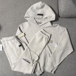 Fear of God Men's Grey Sweats and Hoodie 100% Authentic✅