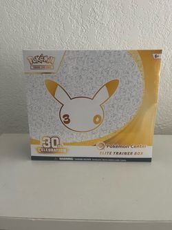 Pokemon 30th Anniversary Pokemon Center Elite Trainer Box ETB