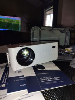 New open box DBPOWER L21 MINI LCD VIDEO PROJECTOR,