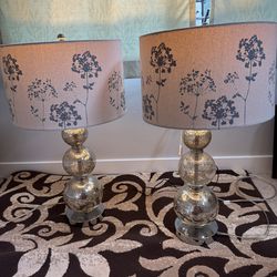 Set of two beautiful night lamps