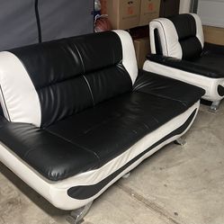 2 Sofa Leather Set