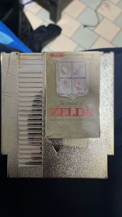 The Legend of Zelda NES Gold Cartridge