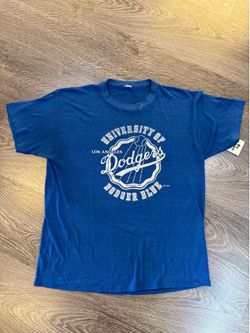 Vintage University of Dodgers Dodger Blue TShirt Size S