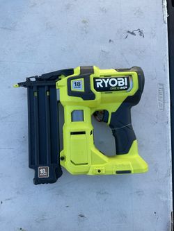 Ryobi 18 Volt High Performance Brad Nailer 18 Guage Tool Only 