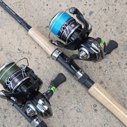Daiwa Tatula Reel/New Braid/New Rods..200.00 Each