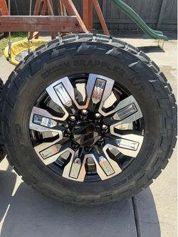 NEW 2025 WHEELS AND TIRES GMC SIERRA DENALI 2500
