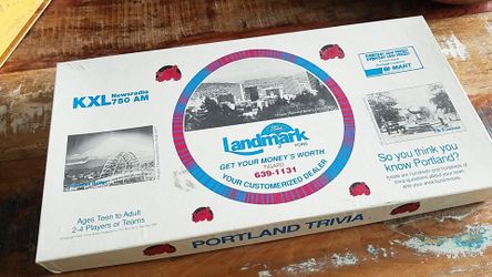 Vintage Portland Board Game