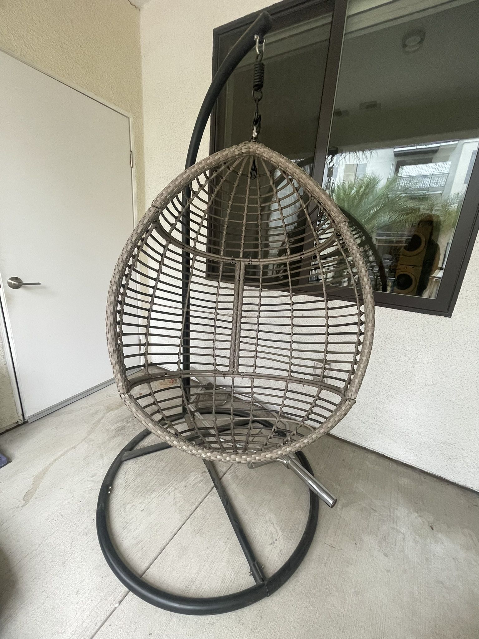 Hanging Egg Chair W/ Stand