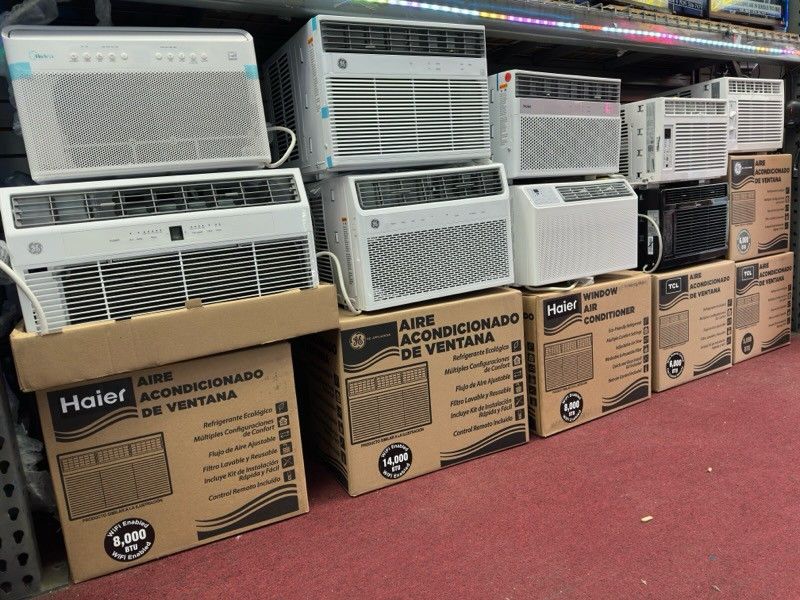 Best Deals On New Windows Ac's. Read The Description For Prices. Pick Up Today. $99 And Up