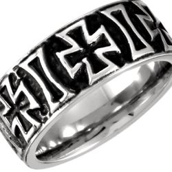 Mens Wedding Band Cobalt 