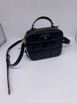 Michael Kors Black Quilted Crossbody Bag