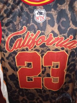 California basketball jersey tank mens xl