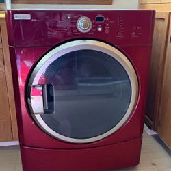 Maytag Epic Z Washer & Dryer, Red!