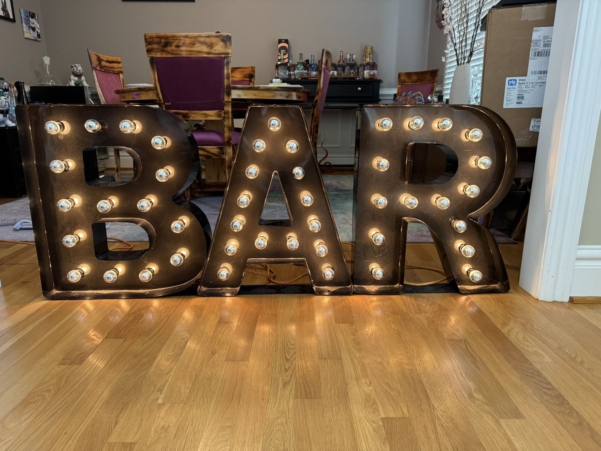 Lighted Bar Sign