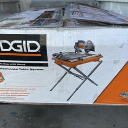 Ridgid Tile Saw 