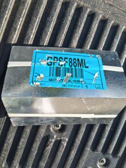 Gibraltar 4x4x8 Galvanized Steel Step Flashing - 100 Pack (Brand New