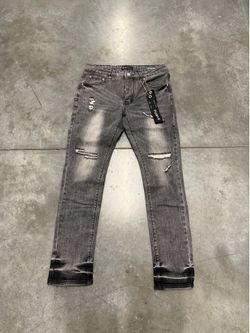 Purple Jeans Grey Washed