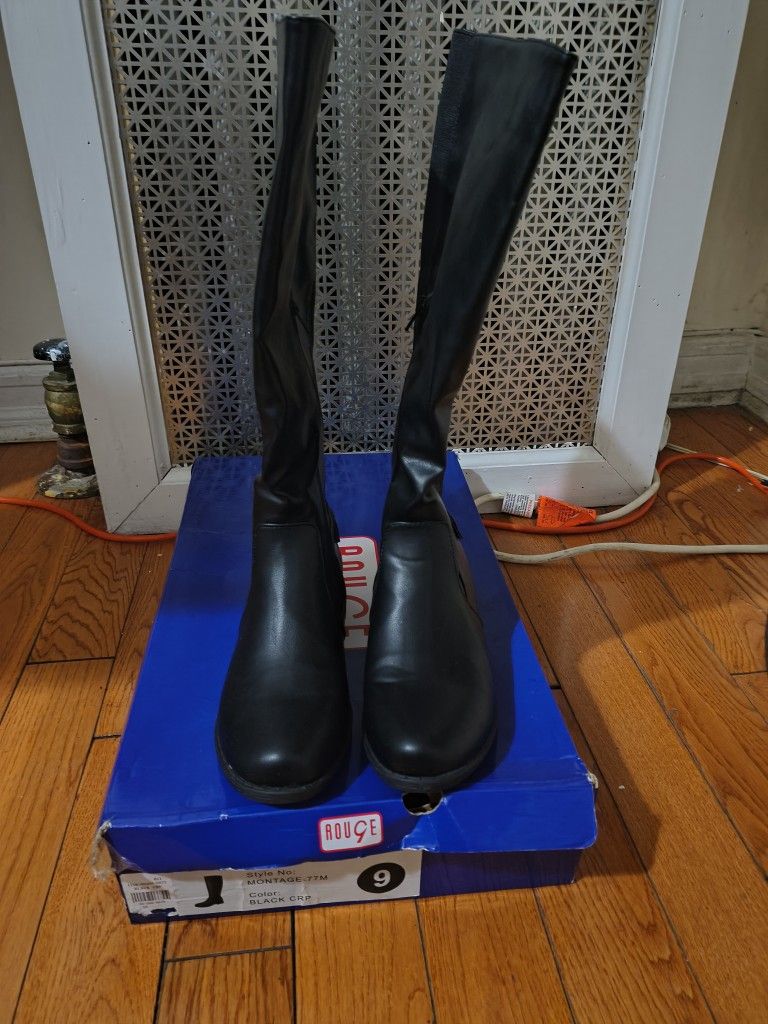 Rouge Black CRP Boot Size 9 For Women