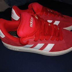 Adidas, Red, US 10/½