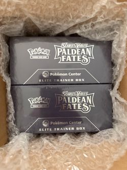 Paldean Fates PC ETB pokemon cards