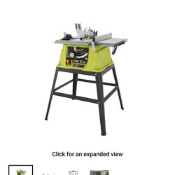 Ryobi 10 Table Saw With Steel Stand