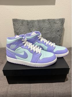 Brand New Nike Air Jordan 1 Mid “Purple Pulse” Women’s Sneakers Size 10