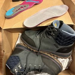 Woman Sketcher Steeltoe Work Boots