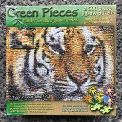 Tiger Mosaic Jigsaw Puzzle