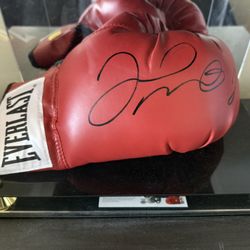 Floyd Mayweather Glove Signed