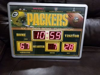 Packers clock