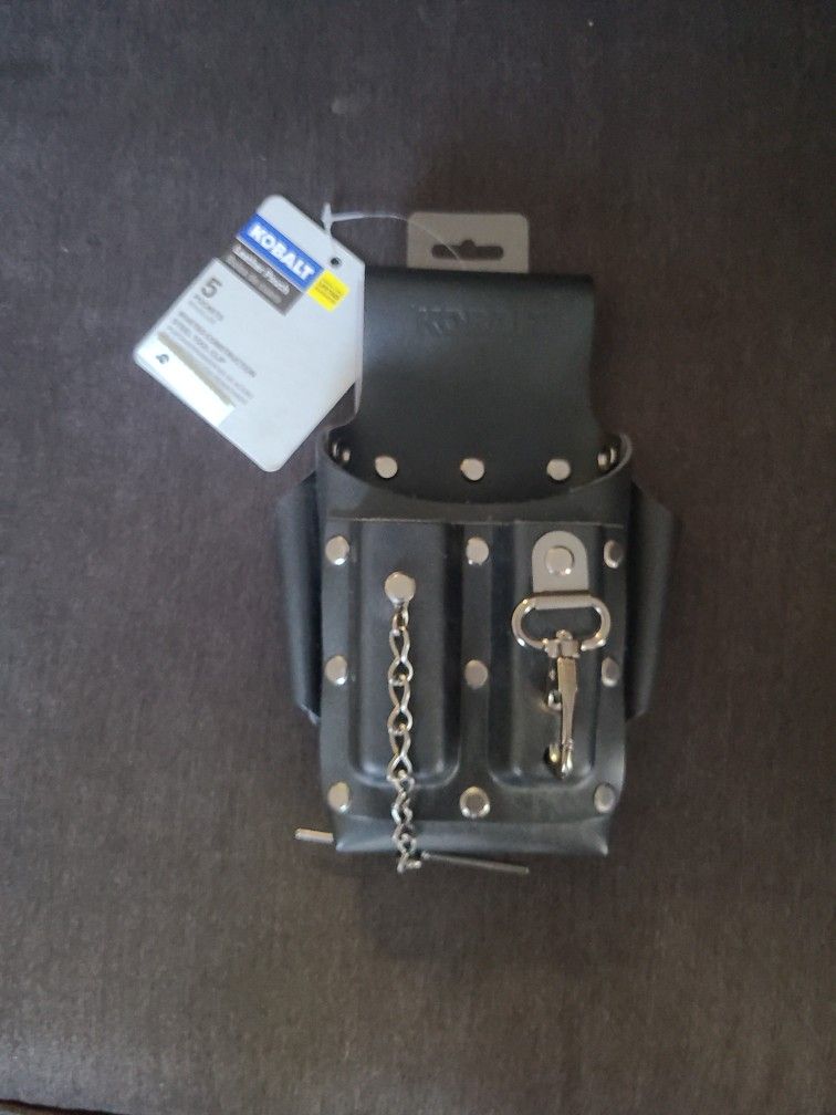 New leather tool pouch