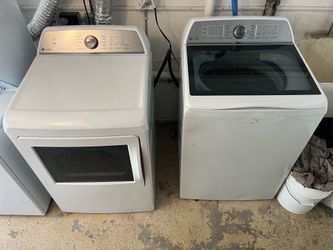 General Electric, washer and Gas dryer