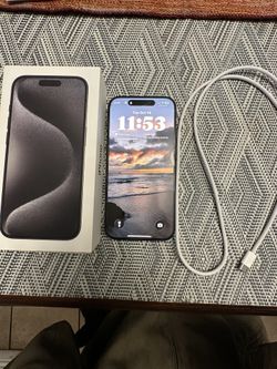 Iphone 15 Pro 256gb UNLOCKED