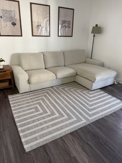 Large L shaped sofa
