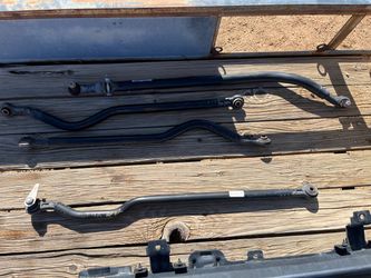 Jeep Wrangler Rubicon Sahara JL drag link track bar suspension control arms