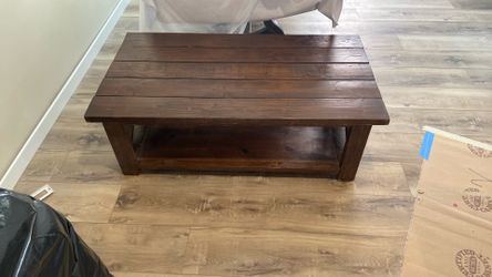 Coffee table hand made