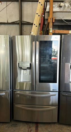 LG 3-Door Refrigerator (French Door Fridge) - Ice Maker, Water Dispenser