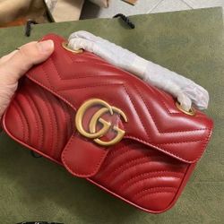 Elegant Shoulder Carry Bag RED