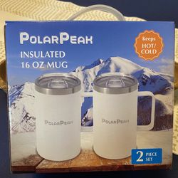 New Insulated 16 Ounce Mugs