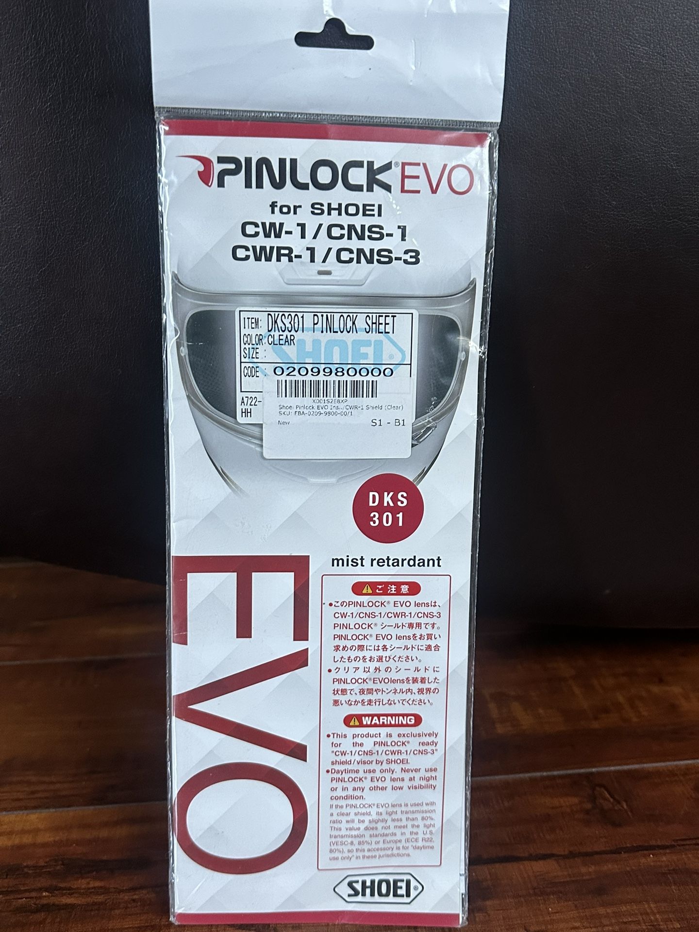 Shoei Unlock Evo