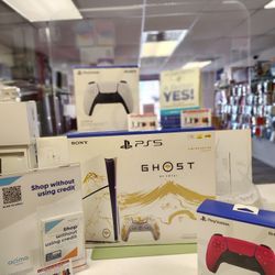 PS5 Brand New 1TB Ghost Yotei - (Super Deals Just Pay $10 Down Today And Take Home!
