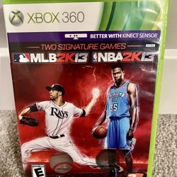 MLB 2K13/NBA 2K13 Combo Pack Microsoft *Xbox 360* 2013 - Used Game