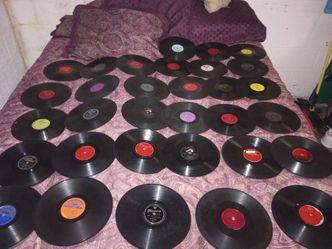 Vintage 78 RPM Record Collection Lot
