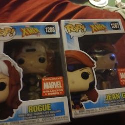 Jean Gray And Rouge Xmen Funko Pops