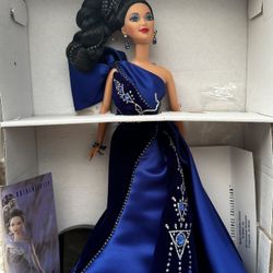 Sapphire Splendor Barbie by Bob Mackie