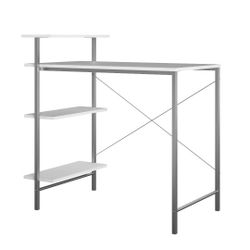 Mainstays Storage White Desk