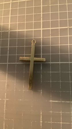 14k Gold Cross Pendant
