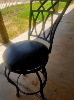 Leather Bar Stool Chair